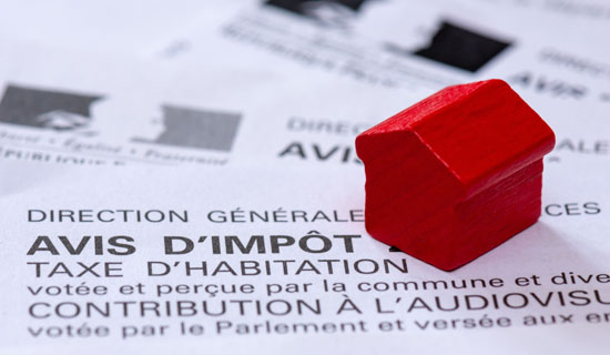 Avis d'impôt taxe d'habitation, France