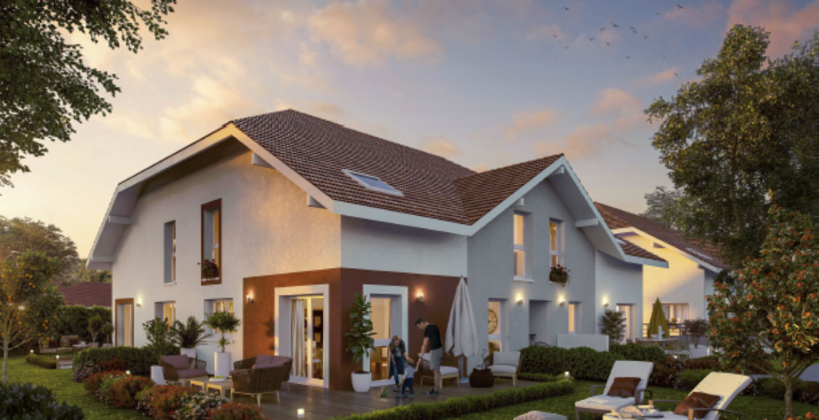 "Les Carrés Rubis" - Duplex Jardin - Vétraz Monthoux