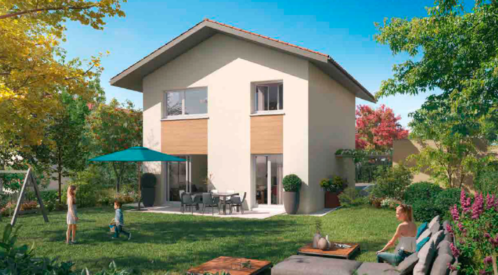 Maison T4 – « Villa des Sens » à Loisin (74)